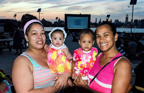 Blinded by the lights! Park movie lovers say soccer lights ruin show