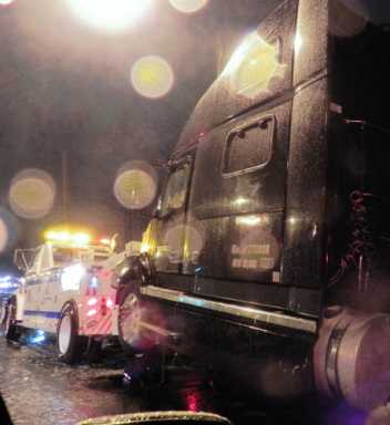 Big tow: Illegally parked 18-wheelers impounded
