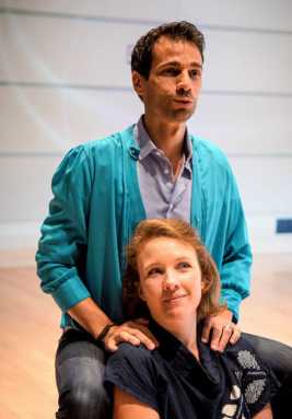 Husband and wife share role of transgender woman in new opera