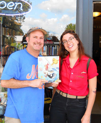 Pen-guin pusher! Ridge bookstore celebrates kids book about flightless fowl