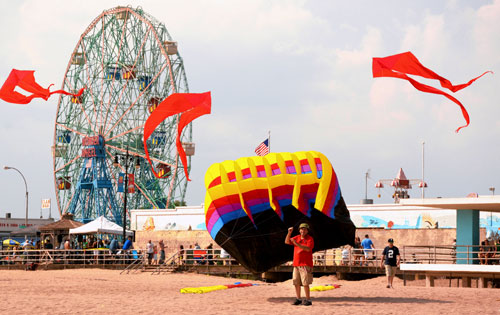 Breezin’ through Coney Island