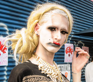 Flipping the slip script: Bushwick drag partiers prance, dance