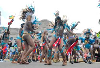 The Eastern Parkway way: Plumage procession at West Indian Day Parade