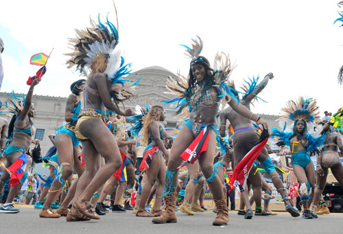 The Eastern Parkway way: Plumage procession at West Indian Day Parade