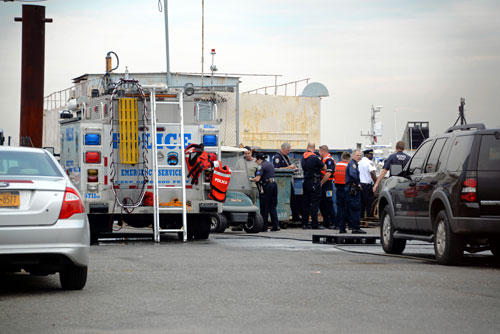 Body discovered in water off of Red Hook