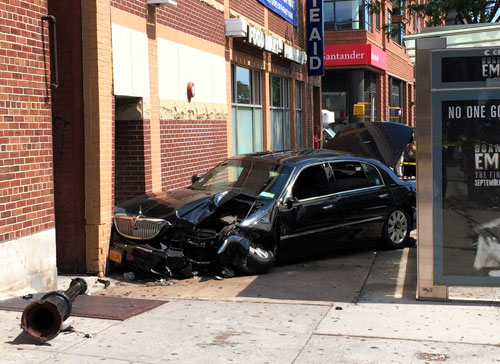Cops: Truck driver hit cab into pedestrian