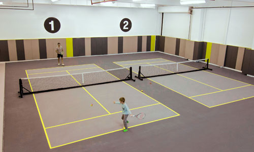 Game, set, and cabbage patch: Tiny tennis club opens in Gowanus