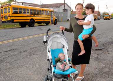 Bergen Beachers blast buses