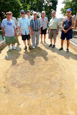 Bocce bummer! City is sitting on $50,000 to fix Marine Park courts, players say