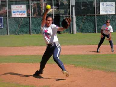 Catholic softball teams play to raise money for breast cancer research
