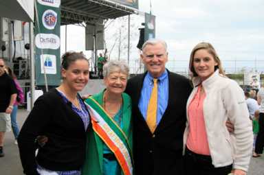 Sure and begorrah – Irish eyes are smiling