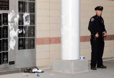 Homeless man arrested for 9-11 memorial vandalism