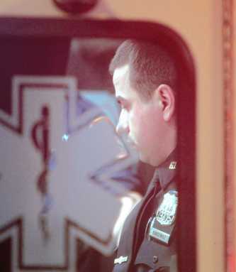 Knife-wielding man shot dead by cops