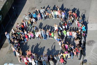 Day trippers: W’burg kids tune up on John Lennon’s birthday