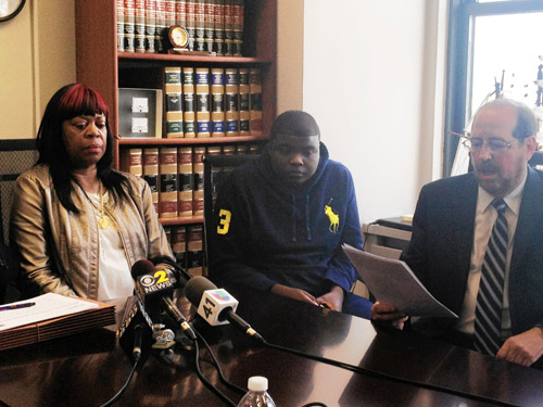 VIDEO: Cop’s knockout hit that family says gave teen brain damage