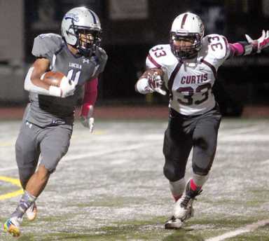 Big first-half finish powers Lincoln over Curtis