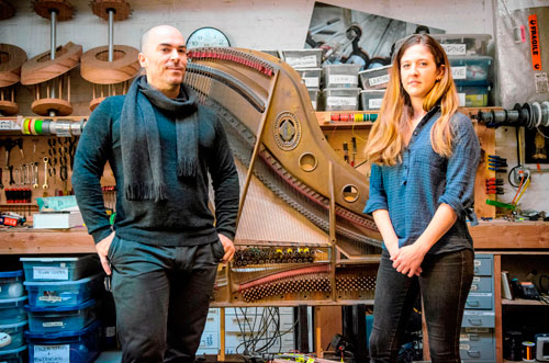 Brooklyn musicians play new songs on invented instruments