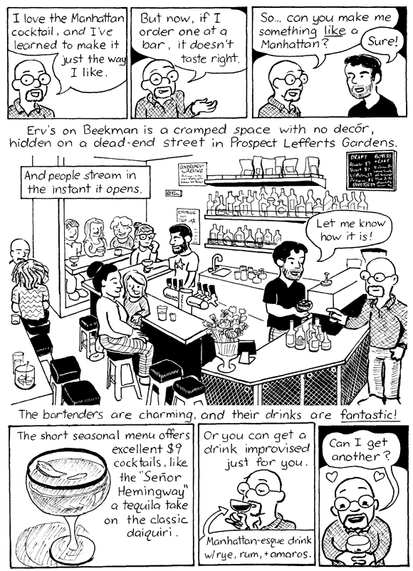 Bartoonist finds a delightful hidden cocktail den