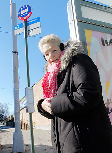 Bus lane is slow lane, say locals