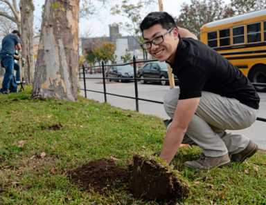 Kaiser’s on a roll! Students spruce up Coney Park