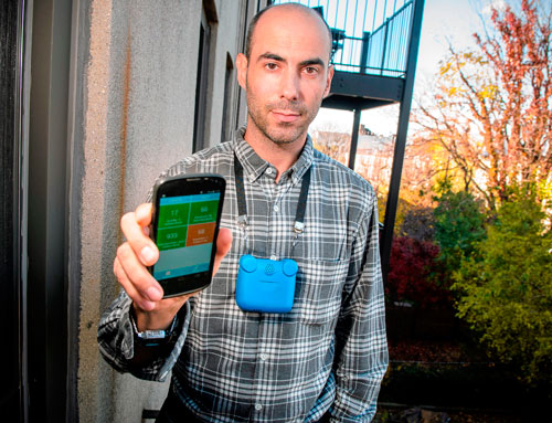 Wear pollution: G’point activist pushing air-monitor accessories