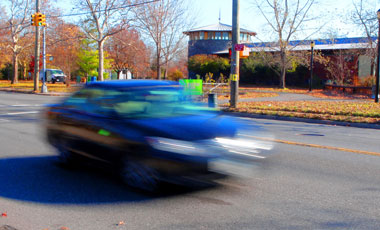 Roadwork speeds up traffic in Marine Park