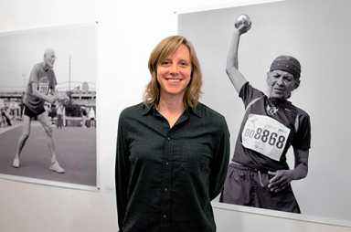 Golden medal years! Dumbo exhibit celebrates elderly athletes