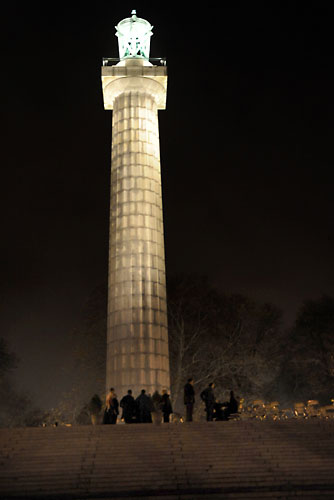 Monumental day in Fort Greene Park!