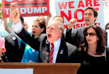 Gravesend trash depot trashed