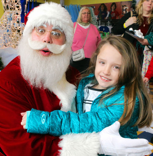 Santa comes to MCU Park
