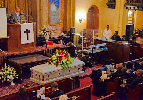 Burying their dead: Funeral for police-shooting victim Akai Gurley