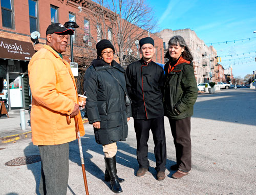 Hangout hangover! Urine, trash, threats stain Clinton Hill plaza