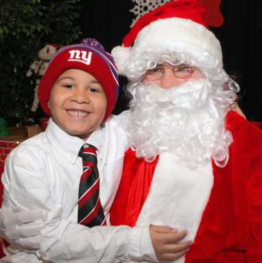 My breakfast with Santa