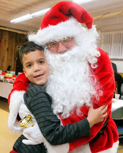 Breakfast with Santa in Bergen Beach