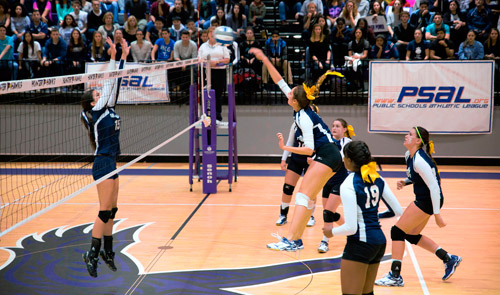 Fort Hamilton claims Class A crown for third-straight city volleyball title