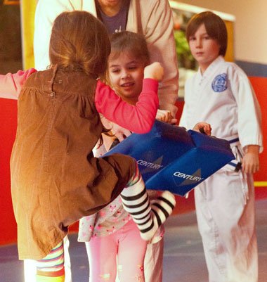 Ultimate toddler fighters train at Greenpoint gym