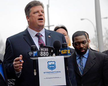 Bad blue blood: Brooklyn cop seeking top spot in police union trashes foe