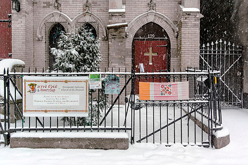 Helter shelter! Greenpoint Church quietly opens 10-bed sleepover for alcoholics