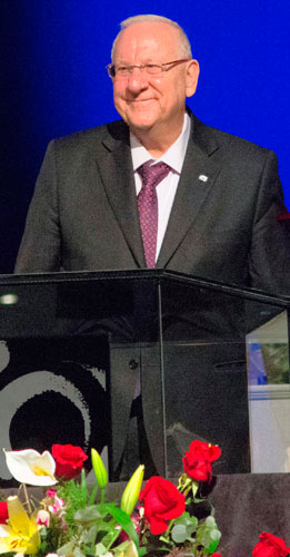 Israeli president comes to Brooklyn