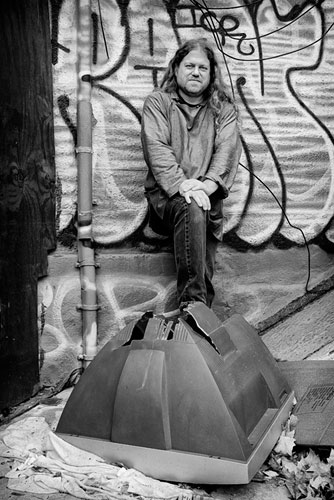 Off-beat: Drummer Andrew Drury releases two unusual albums in one night