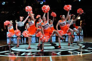 Raise a pompom and put your best foot forward.