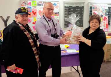 Standing O joined with Cupid to send love to our veterans