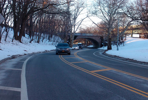 Ridge panel wants traffic-calming grooves back on dangerous road