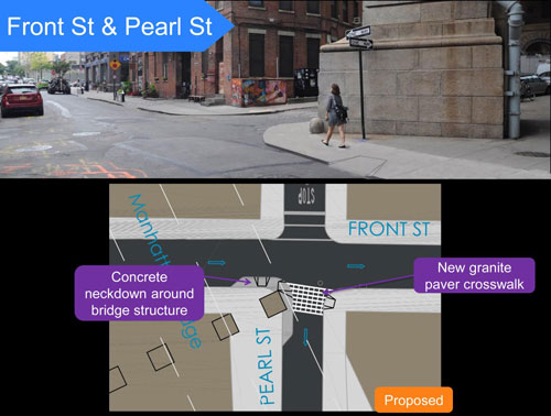 Islands in the stream: City moves to add sidewalks to scary Dumbo streets