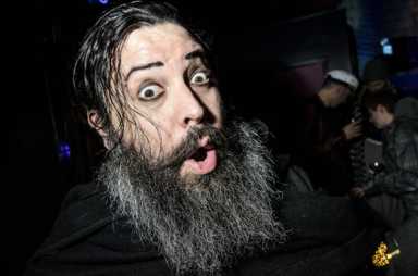 The big mermaids: Flippers on full display during Bushwick bash