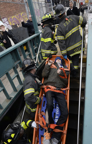 Man survives being run over by train at Union Street