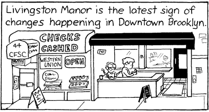 Bartoonist reports from the newly upscale Downtown