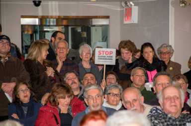 New bill to battle illegal conversions unveiled at Dyker town hall