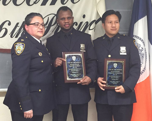 Cops honored for arresting alleged taxi-driver rapist