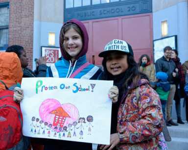 School protesters are Cuomo-phobic
